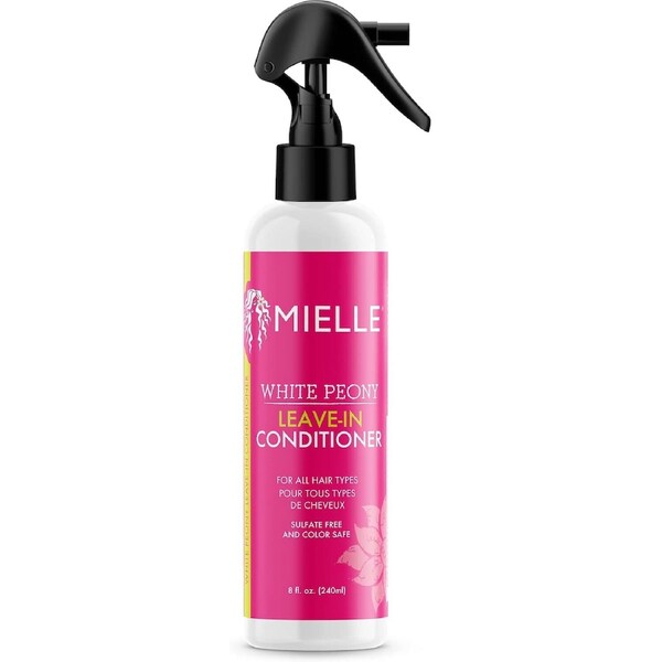 Mielle Organics Leave-In Conditioner White Peony Sulfate Free & Color Safe 240mL (8oz)