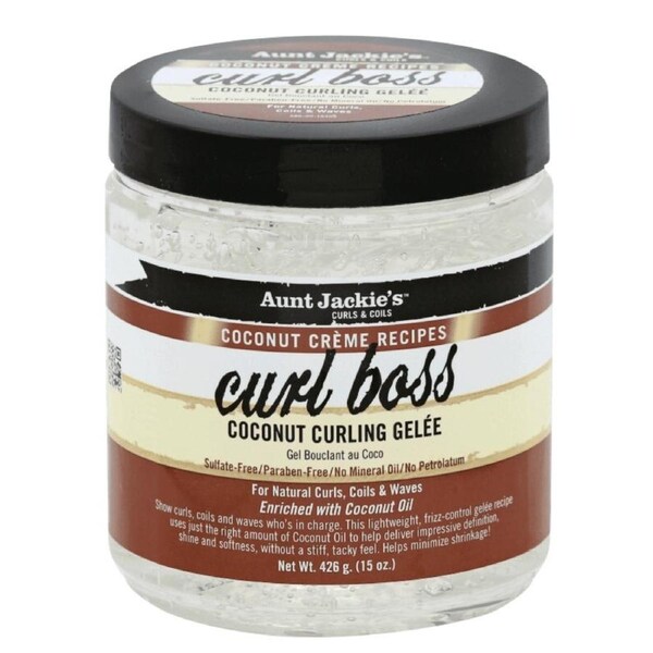 Aunt Jackie's Coconut Creme Curl Boss Coconut Curling Gelee 426g (15oz)