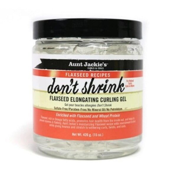 Aunt Jackie's Don't Shrink Flaxseed Elongating Curling Gel 426g (15oz)