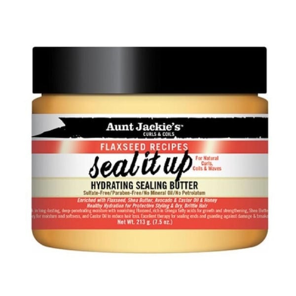 Aunt Jackie's Flaxseed Collection Seal It Up Hydrating Sealing Butter 213g (7.5oz)