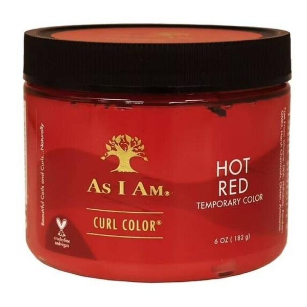 As I Am Curl Color Temporary Color Gel Damage Free Hot Red 170g(6oz)