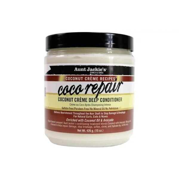 Aunt Jackie's Coco Repair Coconut Creme Deep Conditioner 436mL (15oz)