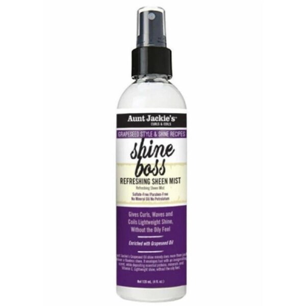 Aunt Jackie's Grapeseed Shine Boss Refreshing Sheen Mist 118mL (4oz)