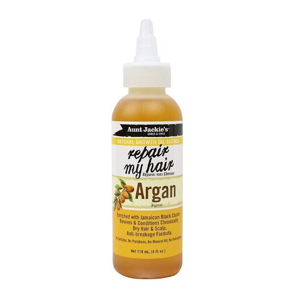 Aunt Jackie's Repair My Hair Argan Natural Growth Oil 118mL (4oz)