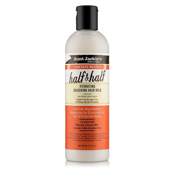 Aunt Jackie's Half & Half Hydrating Silkening Hair Milk 355mL (12oz)