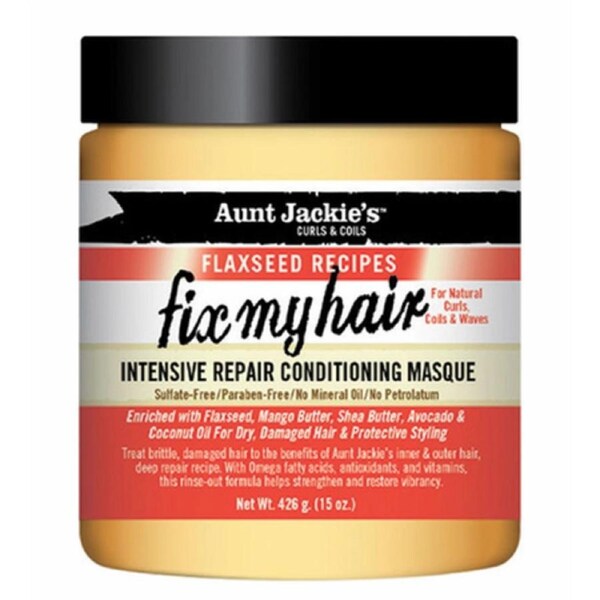 Aunt Jackie's Flaxseed Fix My Hair Intensive Repair Conditioning Masque 426g (15oz)
