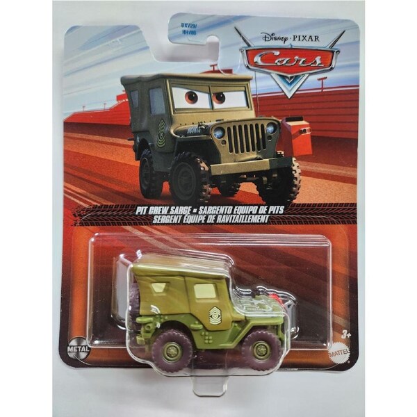 Disney Pixar Cars - Pit Crew Sarge (Metal)