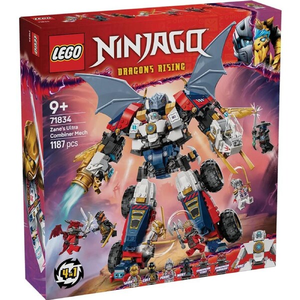 Lego Ninjago - Zanes Ultra Combiner Mech