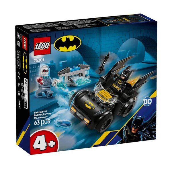 Lego DC Heroes - Batman & Batmobile Vs Mr Freeze