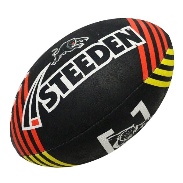 NRL 2025 Supporter Football - Penrith Panthers - Ball - Size 11