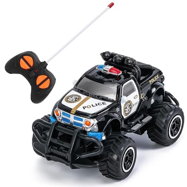 Remote Control Off - Road Police Car for Kids