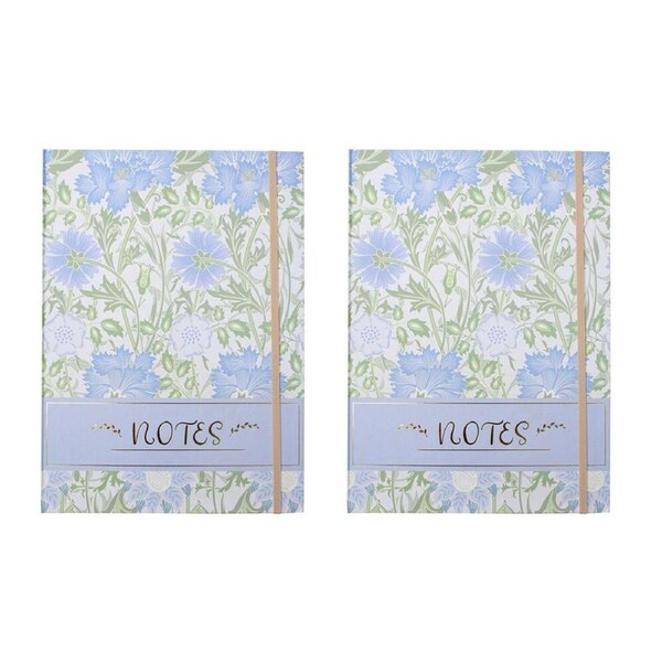 2PK LVD Vintage A4 Padfolio Memo/Noted Pad Office Writing Stationery 22x30cm