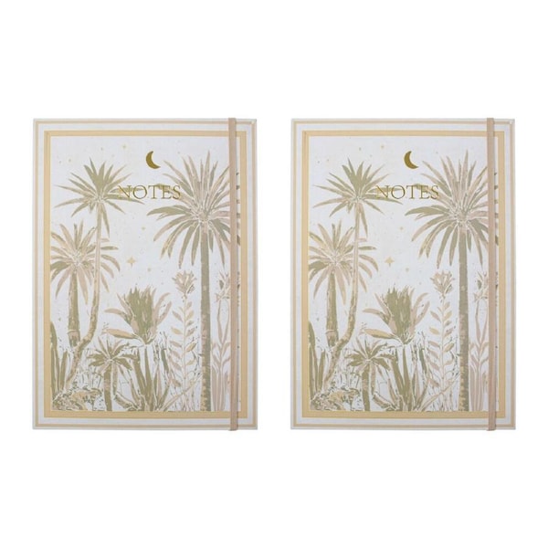 2PK LVD Bohemia A4 Padfolio Memo/Noted Pad Office Writing Stationery 22x30cm