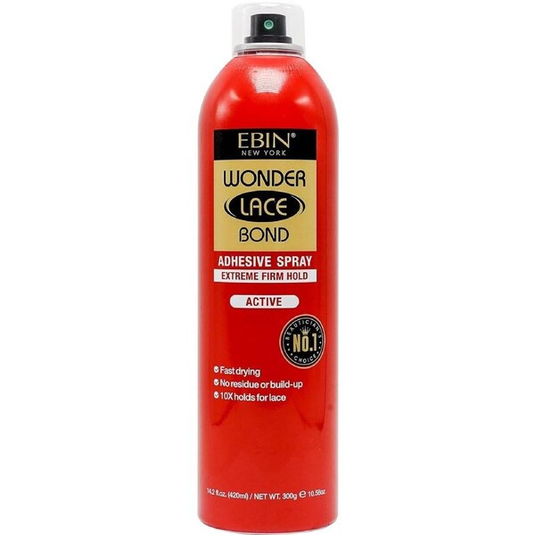 Ebin New York Wonder Lace Bond Adhesive Spray Active 420mL(14.2oz)