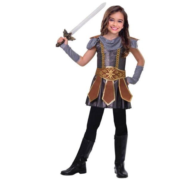 Warrior Cutie Child Costume Size 7-8 Years