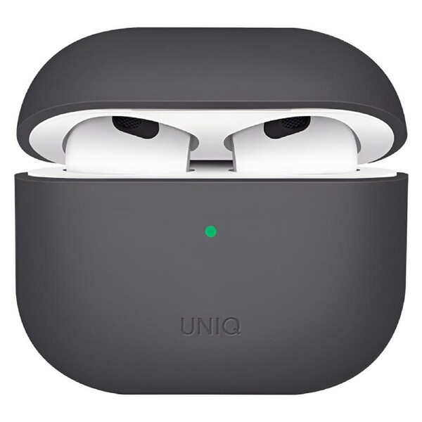 UNIQ Lino Silicone AirPods Case (3rd Gen) - Grey