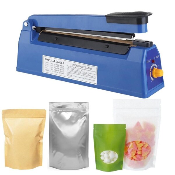 400mm Impulse Heat Sealer Vacuum Bag Food Storage Sealing Electric Machine
