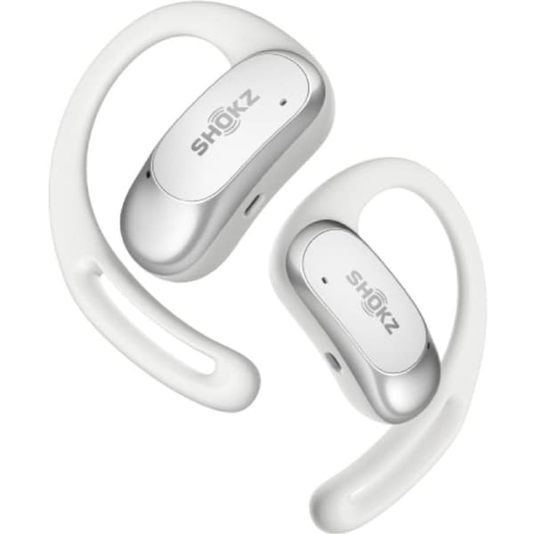 Shokz OpenFit Air Open-Ear Headphones (White)