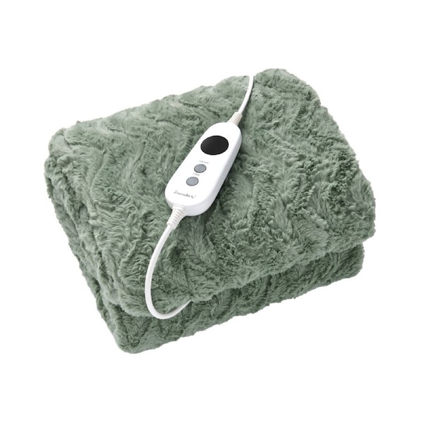 Dreamaker Felix 500gsm Faux Fur Heated Throw 160x130cm