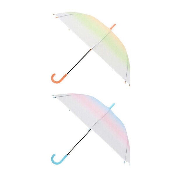 2PK Lavida Womens On The Go Outdoor Carry Wind Proof Umbrella Ombre Assorted