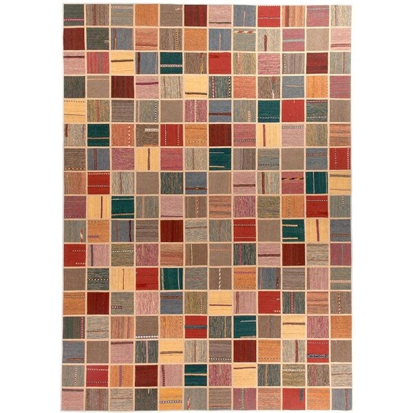 Rug Culture Hand Knotted Azerbaijani Kilim Rectangle Rug Multi-colour 335X237Cm