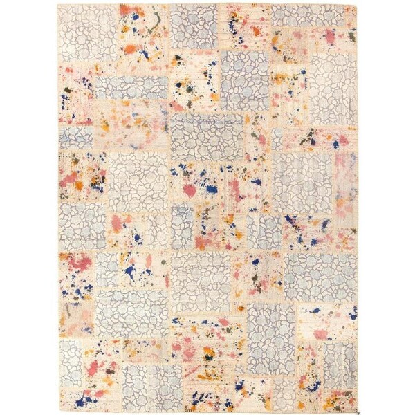 Rug Culture Hand Knotted Azerbaijani Kilim Rectangle Rug Cream 322X239Cm
