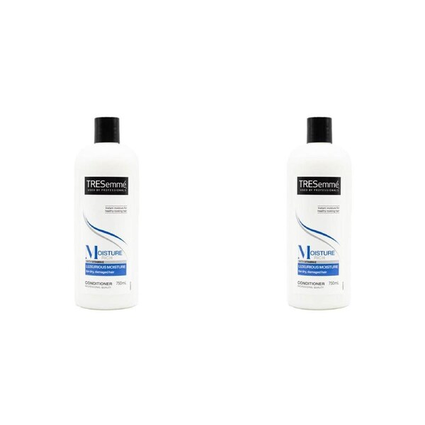 2PK Tresemme 750ml Conditioner Moisture Rich w/ Vitamin E For Dry Damaged Hair