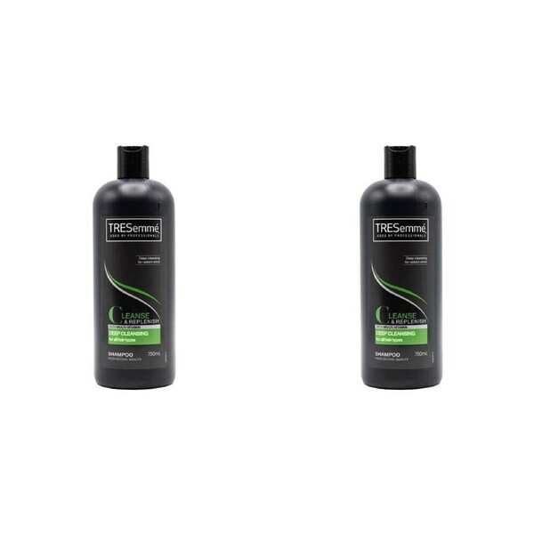 2PK Tresemme 750ml Hair/Scalp Care Shampoo Cleanse & Replenish w/ Multi Vitamin