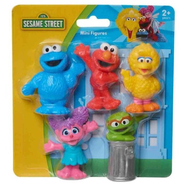 Sesame Street Mini Figure 5 Pack