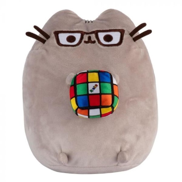 Gund Pusheen The Cat X Rubiks Cube 50th Anniversary Plush