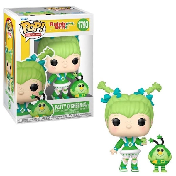 Funko POP Rainbow Brite Patty O'Green with Lucky #1793 Vinyl Figure