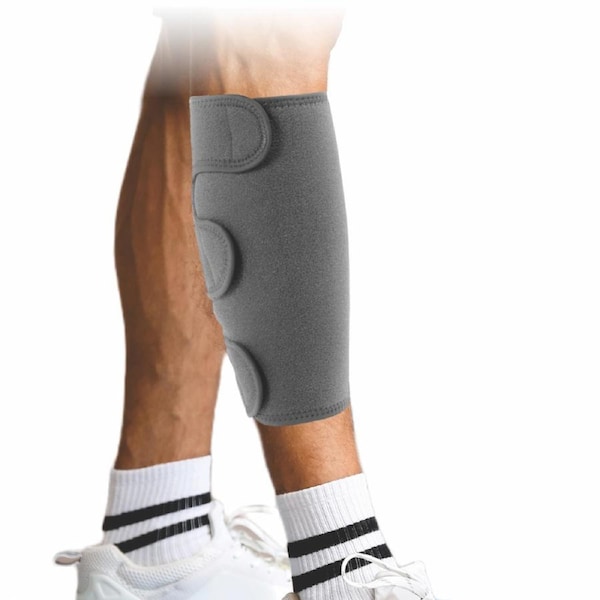 Bodyassist Deluxe Thermal Calf Wrap Grey 1 Size