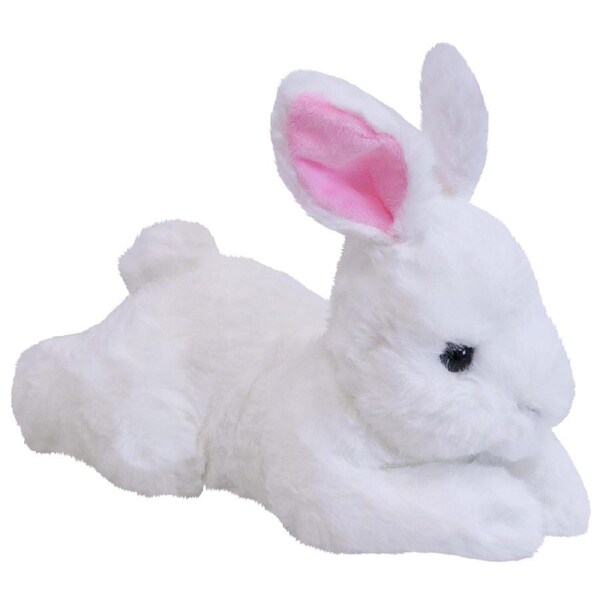 LVD Plush Belly Bunny White Kids/Childrens Stuffed Animal/Soft Toy 31x16cm 0+