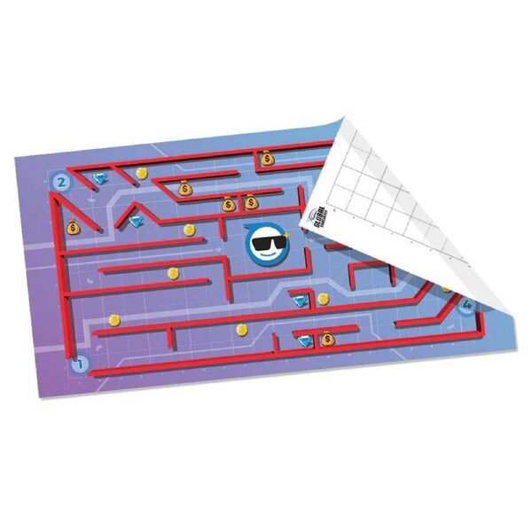 Sphero Maze & Grid Code Double-Sided Mat For Global Challenge 218x115cm