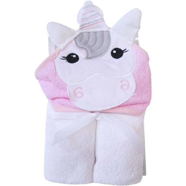 LVD Kids/Baby Hooded Soft Bath Time Towel Unicorn Home Decor/Bathroom 75cm