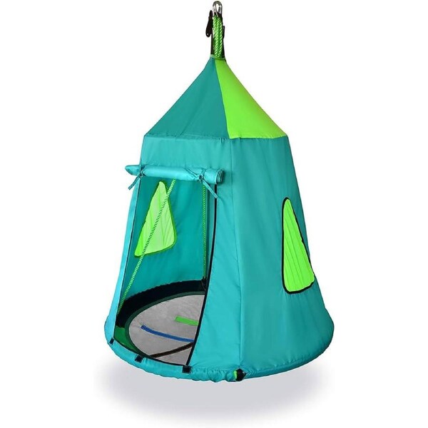 Slackers - Teal Swing House with Swing