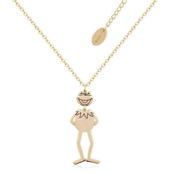 Couture Kingdom - The Muppets - Kermit The Frog Statement Necklace Gold