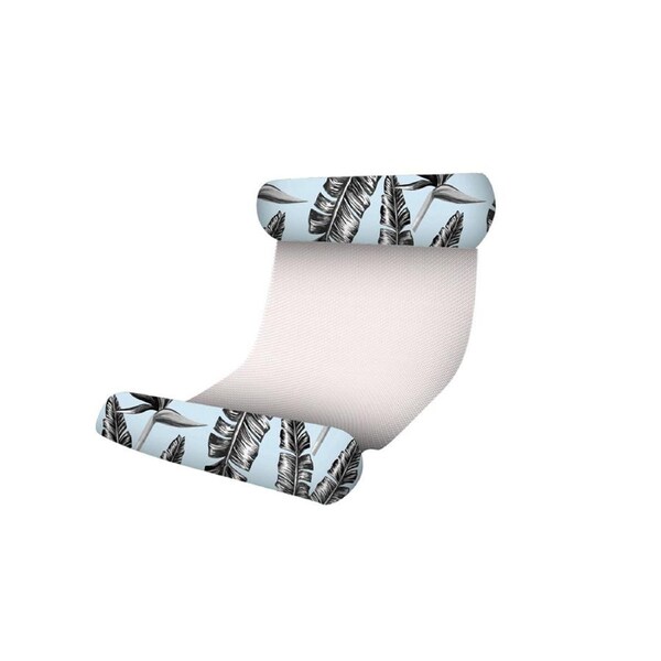 Good Vibes Inflatable Floating Pool/Beach Hammock Sorrento Palm Print 130x70cm