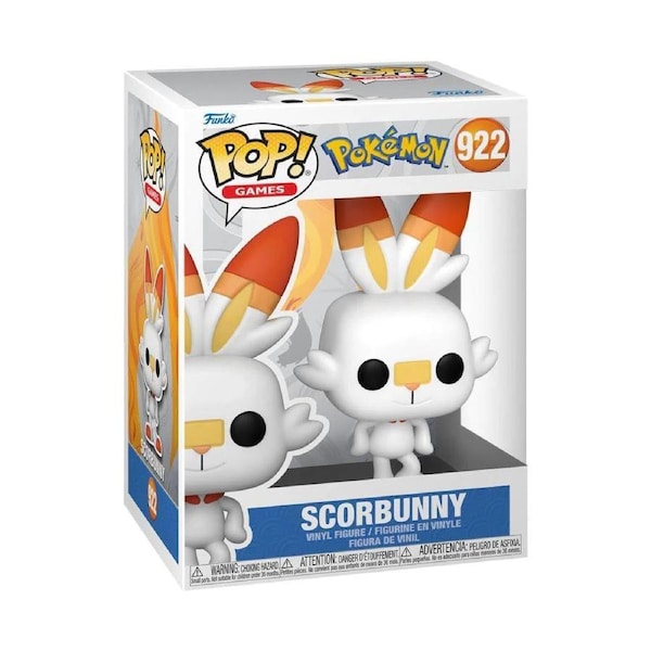 Funko POP Pokemon Scorbunny #922 Vinyl Figure