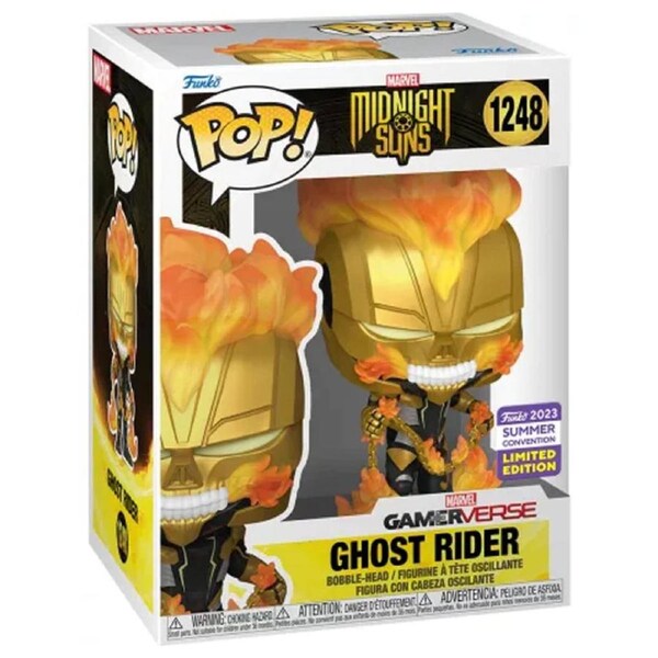 Funko Pop Marvel Comics Midnight Suns Ghost Rider SDCC 2023 #1248