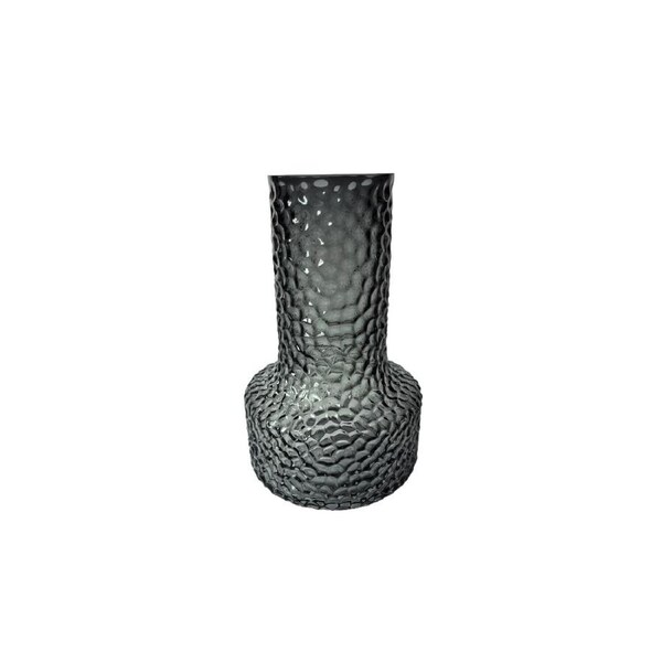 Green Hammer Glass Vase - 25cm