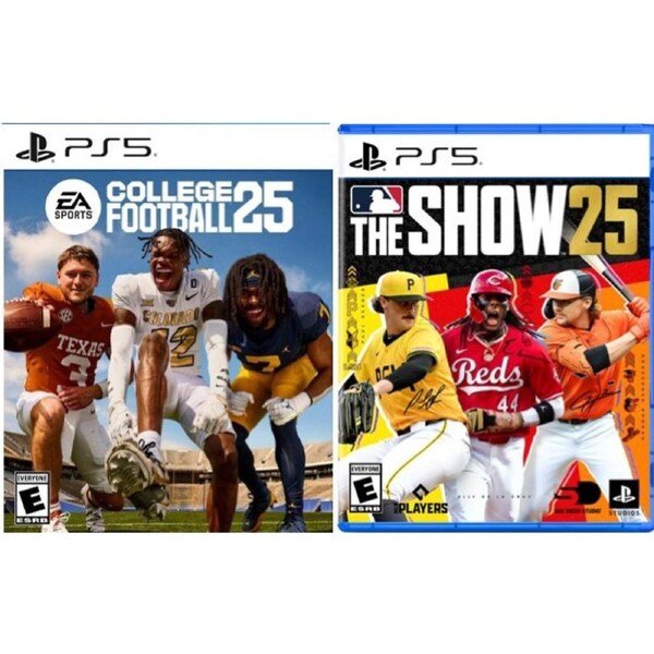 MLB The Show 25 & EA SPORTS College Football 25 PS5 Bundle