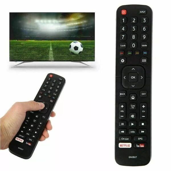 Original EN2B27 OEM EN-2B27 HISENSE TV Remote Control RC3394402/01 3139 238