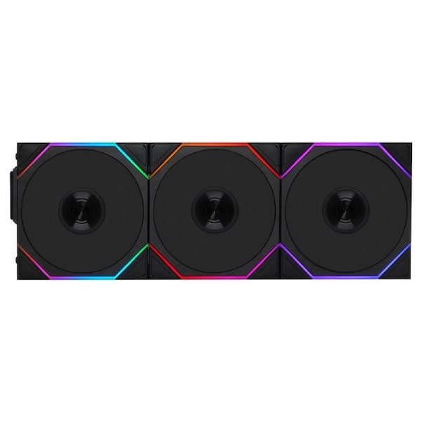 Lian Li Uni Fan TL Wireless 120mm Reverse Blade Fan - 3 Pack (12RTL1W3B)