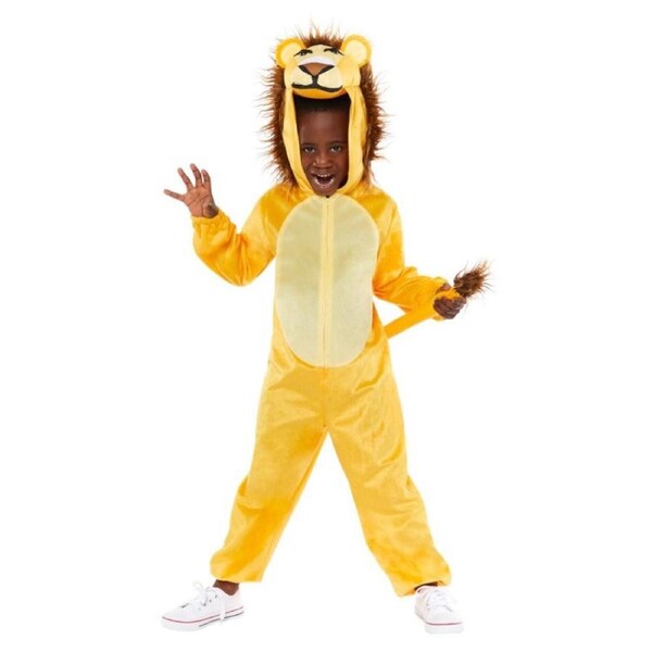 Lion Onesie Kids Costume Size 8-10 Years