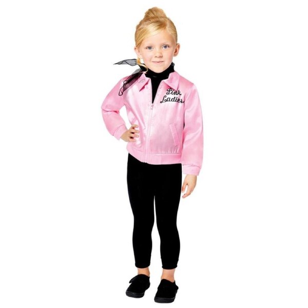 Grease Pink Lady Kids Costume Size 8-10 Years