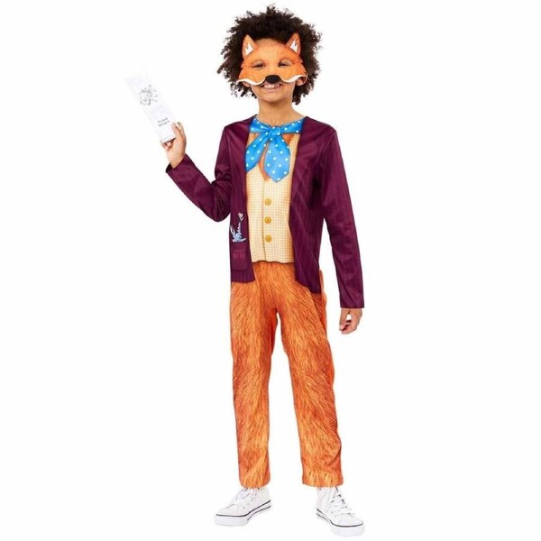 Fantastic Mr. Fox Classic Kids Costume Size 6-8 Years