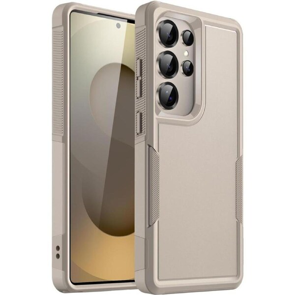 JETech Case for Samsung Galaxy S25 Ultra 5G, Heavy Duty Dual-Layer Protection, Rugged Tough Shockproof Phone Cover with Matte Design (Titanium Gray)