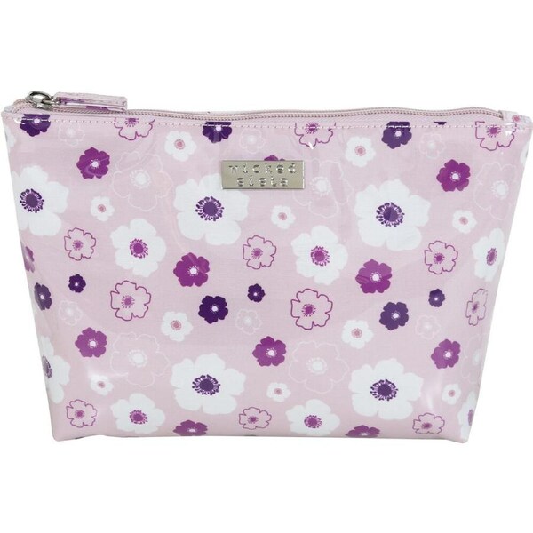 Wicked Sista Seasons Floral Medium Soft A-Line Cosmetic Bag 27x17cm Pink