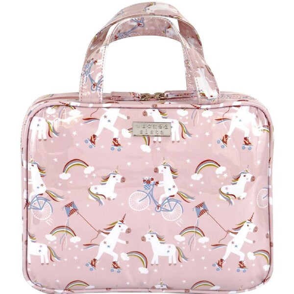 Wicked Sista Unicorns At Play Large Hold All 29x7.5cm Cosmetic/Makeup Bag
